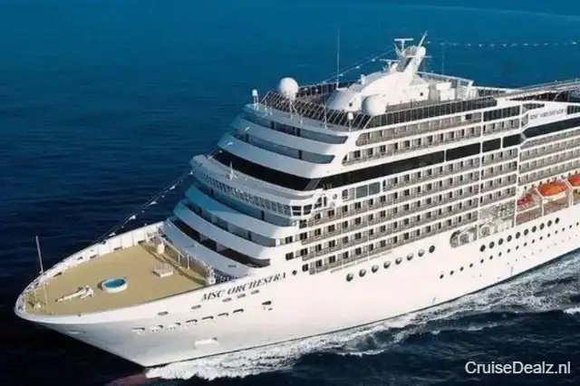 7 daagse Middellandse Zee cruise met de MSC Sinfonia
